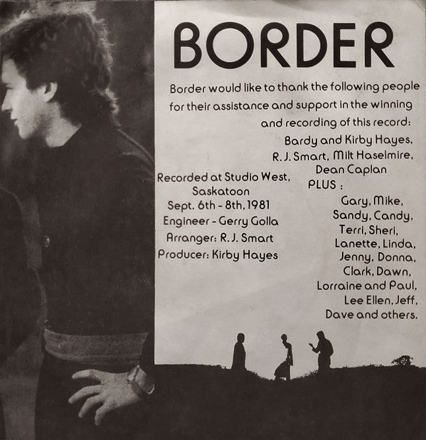 Border (6) : Black And White / All In All (7", Single)
