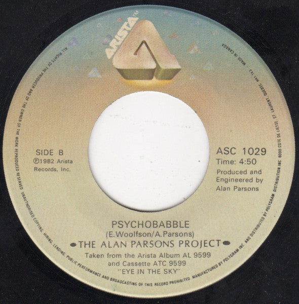 The Alan Parsons Project : You're Gonna Get Your Fingers Burned (7")