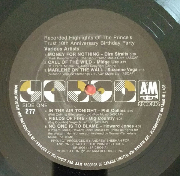 Various : Recorded Highlights Of The Prince's Trust 10th Anniversary Birthday Party (LP, Album)