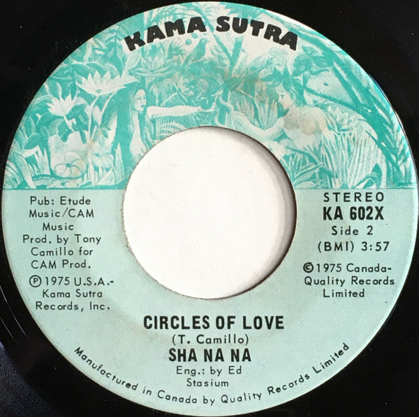 Sha Na Na : (Just Like) Romeo And Juliet   (7", Single)