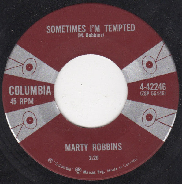 Marty Robbins : I Told The Brook (7", Single)