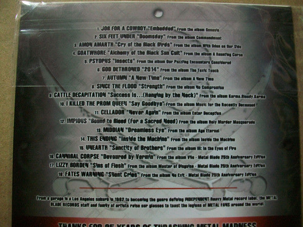 Various : Metal Blade Records Inc. 1982-2007 2007 Sampler (CD, Comp, Promo)