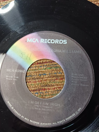 Merle Haggard / Leona Williams : I'm Gettin' High / The Bull And The Beaver (7")
