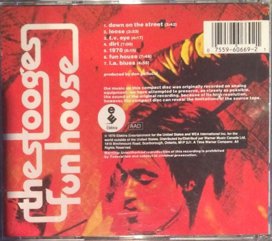 The Stooges : Fun House (CD, Album, RE)