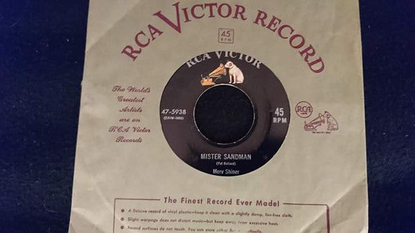 Mervin Shiner : Mister Sandman/ Penny Candy (7", Single)