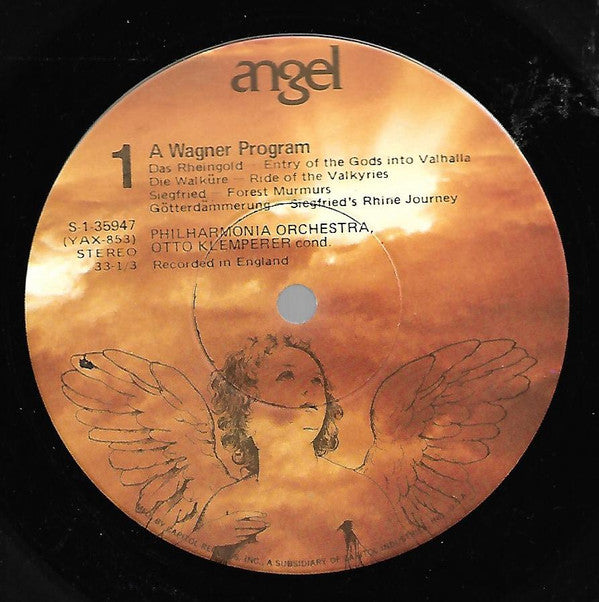 Otto Klemperer, Philharmonia Orchestra : A Wagner Program (LP, Album)