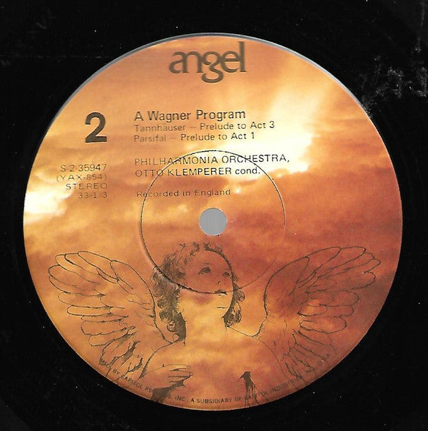 Otto Klemperer, Philharmonia Orchestra : A Wagner Program (LP, Album)