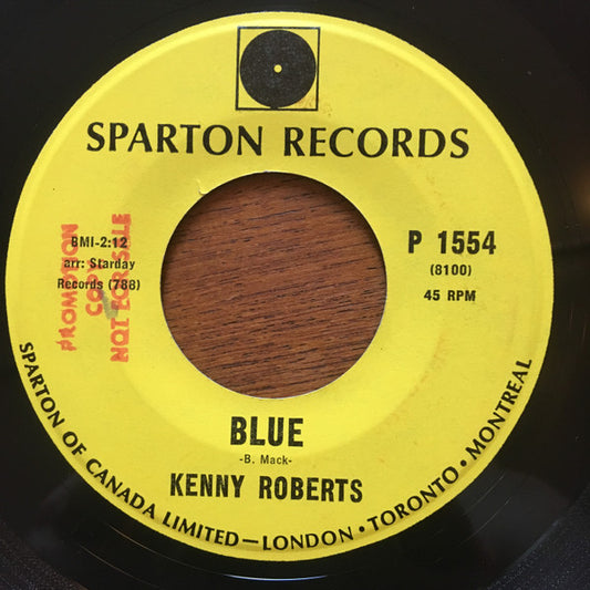 Kenny Roberts (2) : Blue / Sioux City Sue (7")