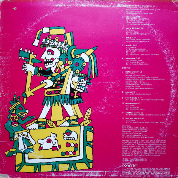 The Flying Lizards : Fourth Wall (LP, Album)