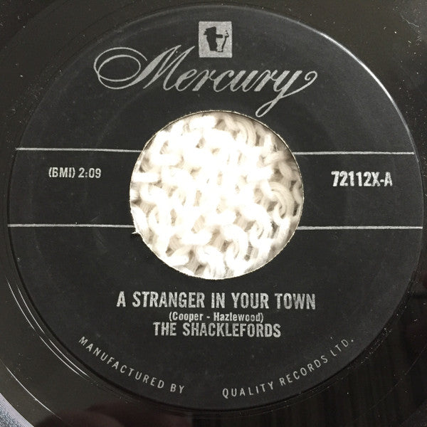 The Shacklefords : A Stranger In Your Town / Big River (7", Single)