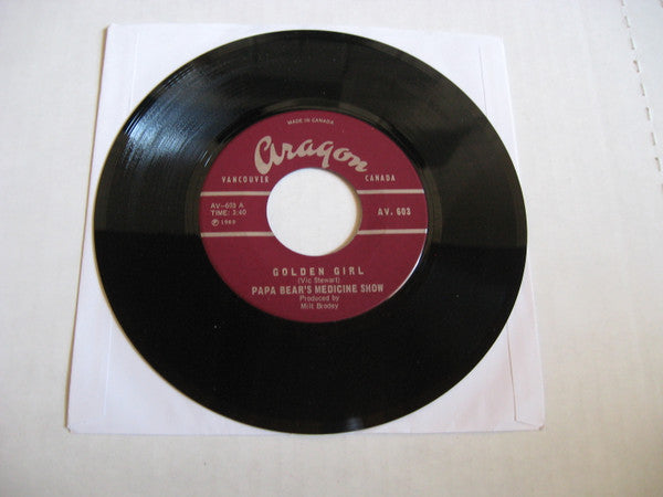 Papa Bear's Medicine Show : Golden Girl (7", Single)