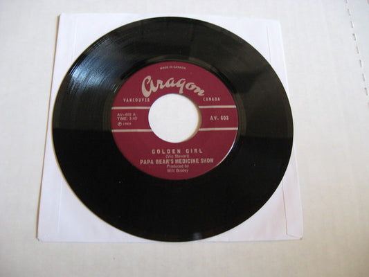 Papa Bear's Medicine Show : Golden Girl (7", Single)