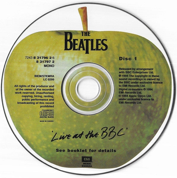 The Beatles : Live At The BBC (2xCD, Comp, Mono, RM)