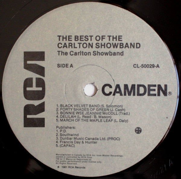 The Carlton Showband : The Best Of The Carlton Showband (LP, Comp, RE)