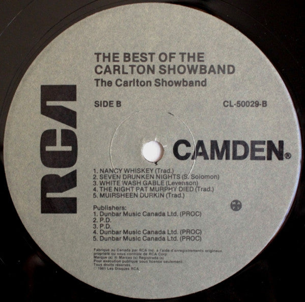 The Carlton Showband : The Best Of The Carlton Showband (LP, Comp, RE)