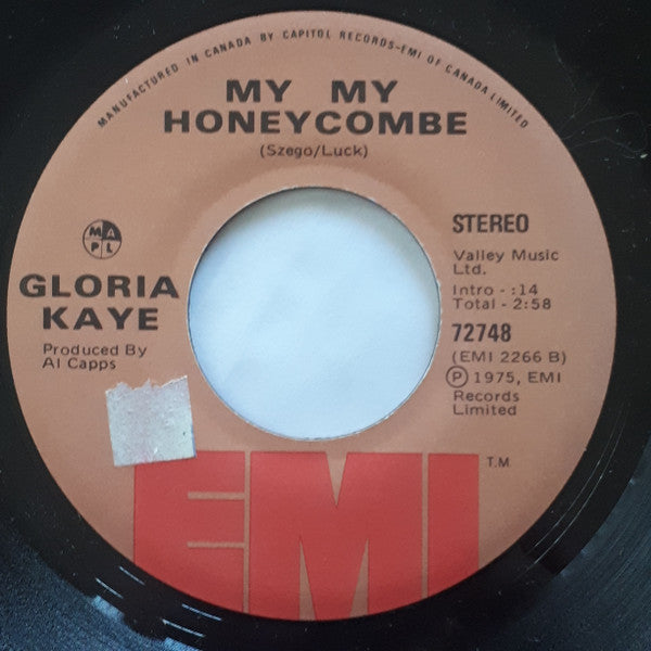 Gloria Kaye : My My Honeycomb (7", Single)