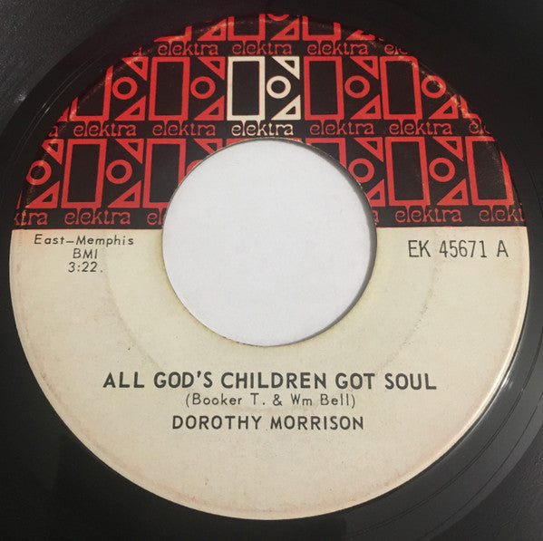 Dorothy Morrison : All God's Children Got Soul (7", Single)