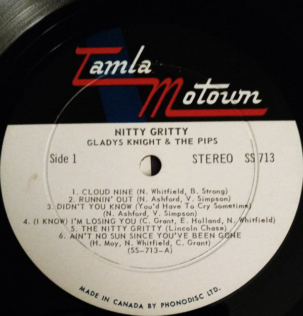 Gladys Knight And The Pips : Nitty Gritty (LP, Album)