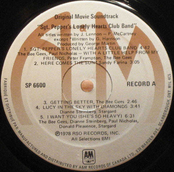 Various : Sgt. Pepper's Lonely Hearts Club Band (2xLP, Album)