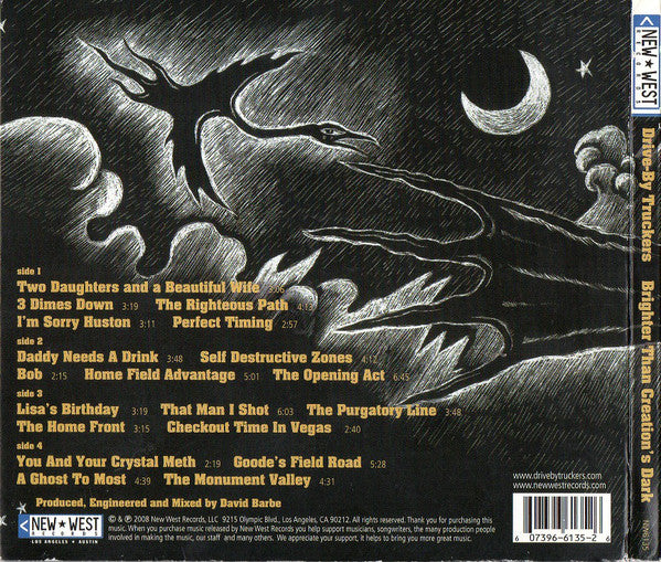 Drive-By Truckers : Brighter Than Creation's Dark (CD, Album)