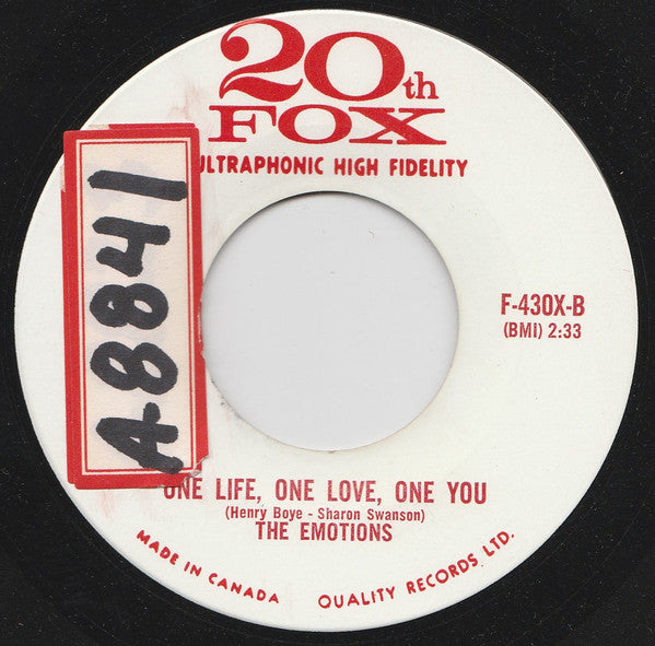 The Emotions (5) : A Story Untold (7", Single)