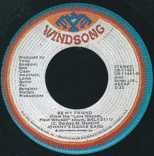 Johnny's Dance Band : Avenue Of Love / Be My Friend (7")