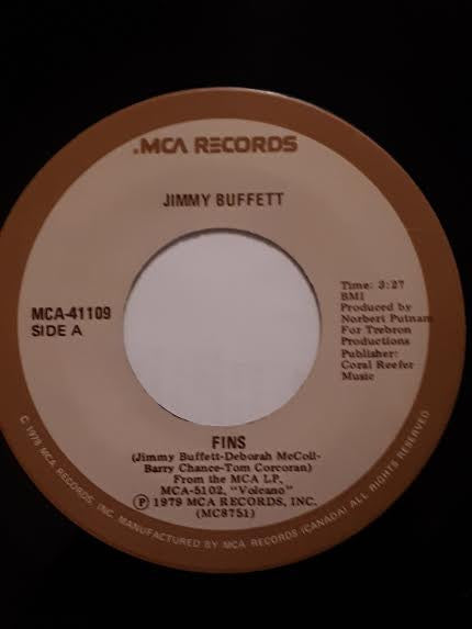 Jimmy Buffett : Fins (7", Single)