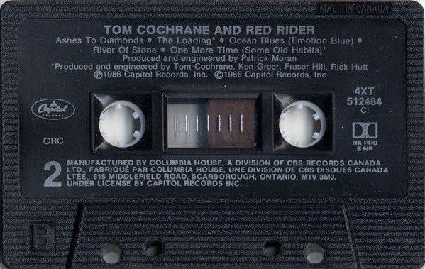 Tom Cochrane And Red Rider : Tom Cochrane And Red Rider (Cass, Album, Club, Bla)