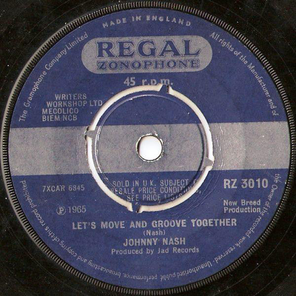 Johnny Nash : Hold Me Tight (7", Single, 4 P)