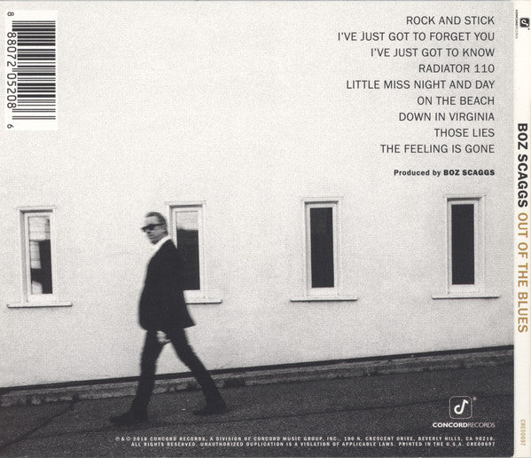 Boz Scaggs : Out Of The Blues (CD, Album)