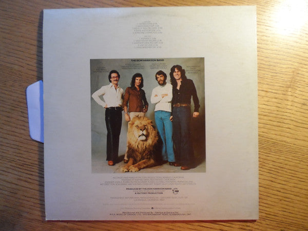 The Don Harrison Band : Don Harrison Band (LP, Album)