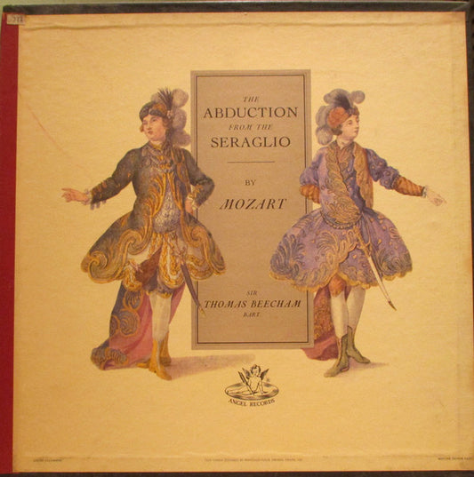 Wolfgang Amadeus Mozart - The Beecham Choral Society And Royal Philharmonic Orchestra Conducted By Sir Thomas Beecham, Lois Marshall, Ilse Hollweg, Leopold Simoneau, Gerhard Unger, Gottlob Frick : The Abduction From The Seraglio (2xLP + Box)