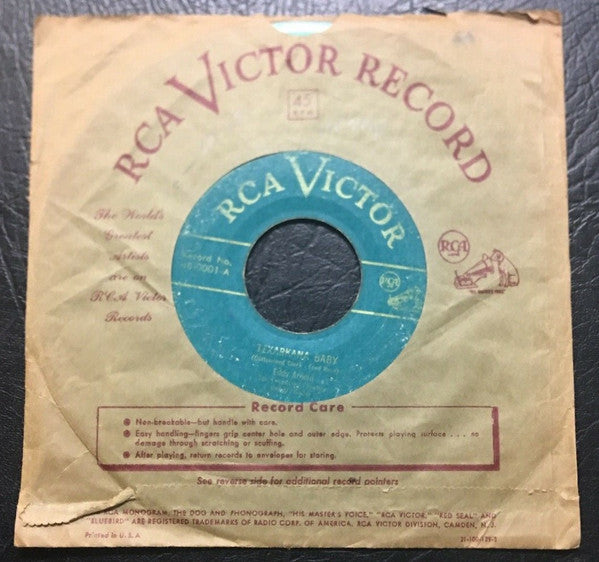 Eddy Arnold : Texarkana Baby (7", Gre)