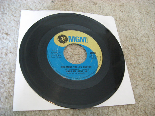 Hank Williams Jr. : Eleven Roses / Richmond Valley Breeze (7", Single)