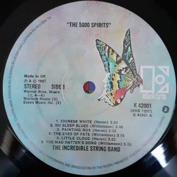 The Incredible String Band : The 5000 Spirits Or The Layers Of The Onion (LP, Album, RE)