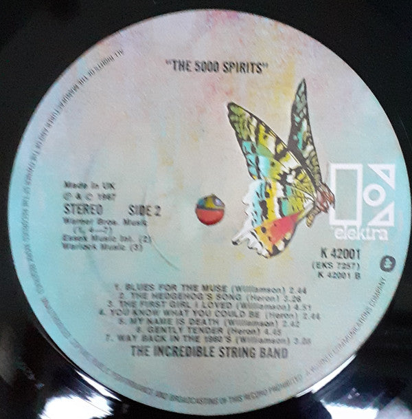 The Incredible String Band : The 5000 Spirits Or The Layers Of The Onion (LP, Album, RE)