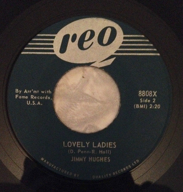 Jimmy Hughes : Try Me / Lovely Ladies (7", Single)