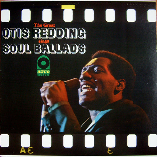 Otis Redding : The Great Otis Redding Sings Soul Ballads (LP, Album, Mono, RE)