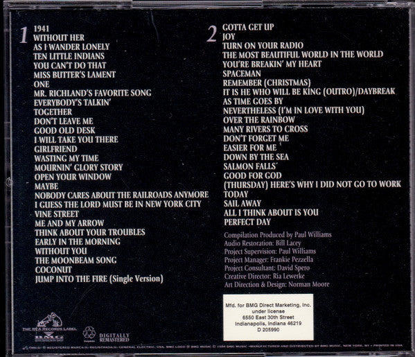 Harry Nilsson : Personal Best: The Harry Nilsson Anthology (2xCD, Comp, Club)