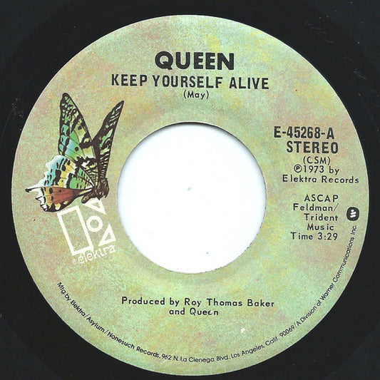 Queen : Keep Yourself Alive (7", Single, CSM)