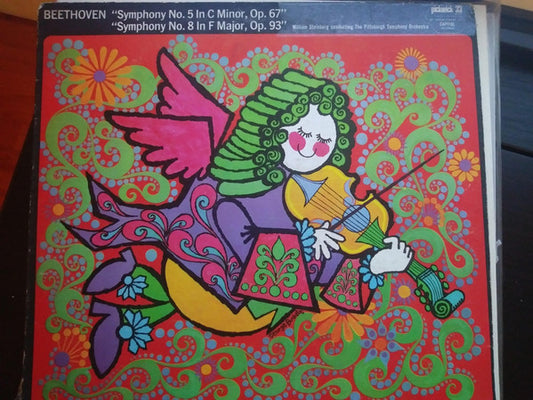 Ludwig van Beethoven, William Steinberg Conducting The Pittsburgh Symphony Orchestra : Symphony No.5 in C Minor, Op 67 and Symphony No.8 in F Major, Op 93 (LP, Mono)
