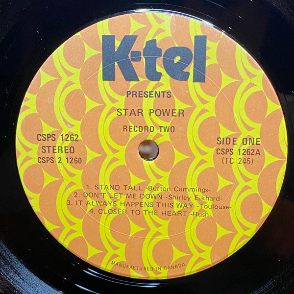 Various : Star Power (2xLP, Comp)