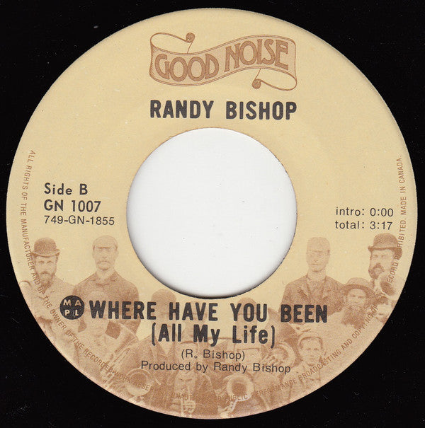 Randy Bishop : Very Special Places (We Both Know) (7", Single)