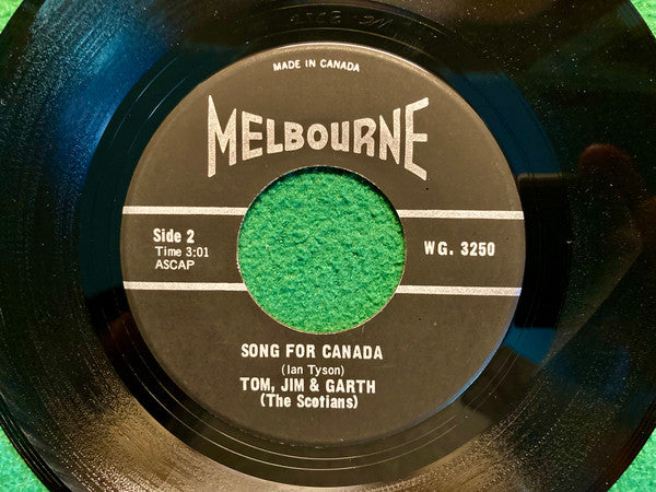 Tom, Jim And Garth : The Champlain & St. Lawrence Line (7", Mono)