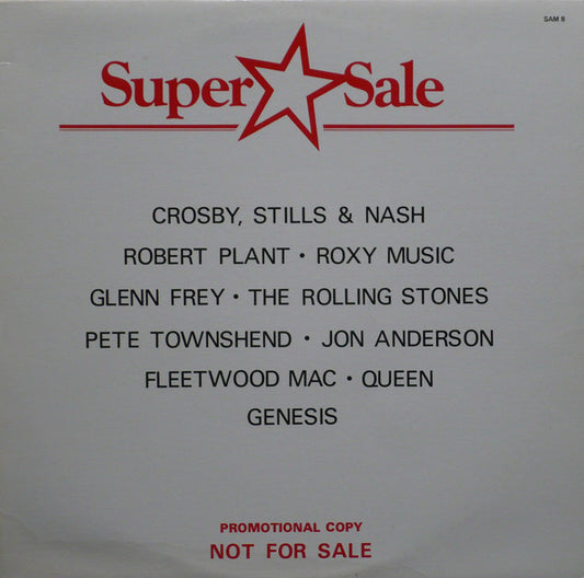 Various : Super Sale (LP, Comp, Promo)