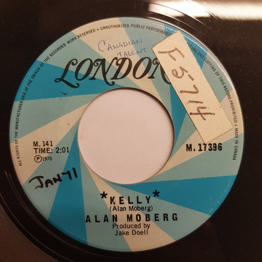 Alan Moberg : Kelly (7", Single)