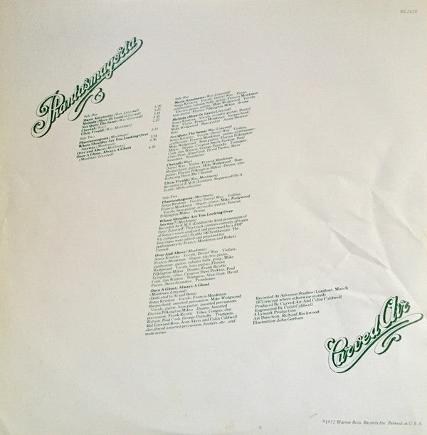 Curved Air : Phantasmagoria  (LP, Album, San)