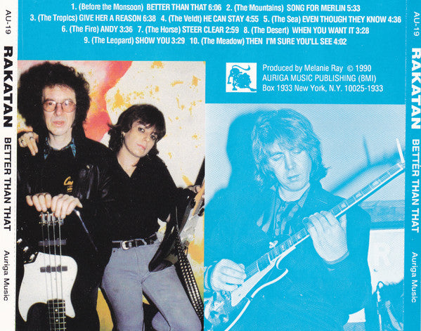 Rakatan : Better Than That (CD)