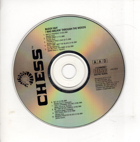 Buddy Guy : I Was Walking Through The Woods (CD, Comp, RE)