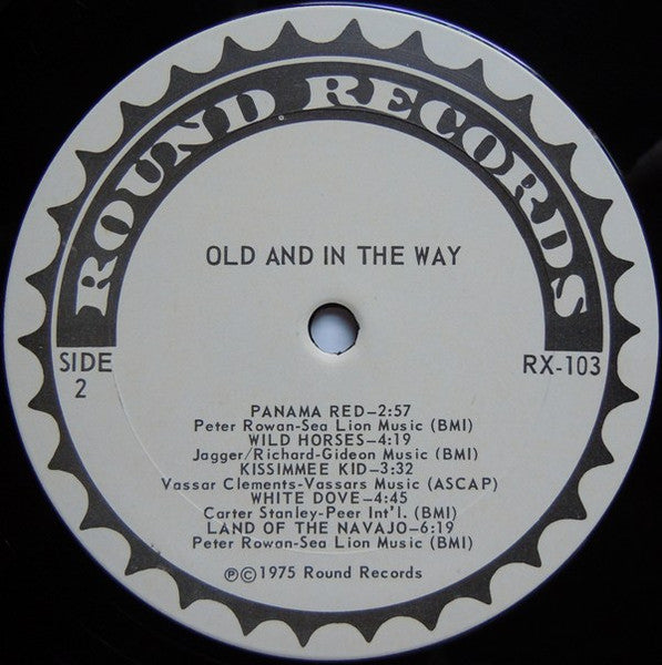 Old & In The Way : Old & In The Way (LP, Album, San)